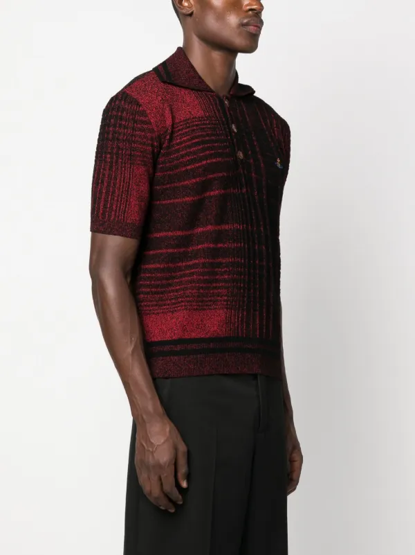 Vivienne westwood burgundy clearance polo