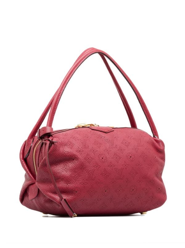  Louis Vuitton, Pre-Loved Pink Monogram Mahina Leather