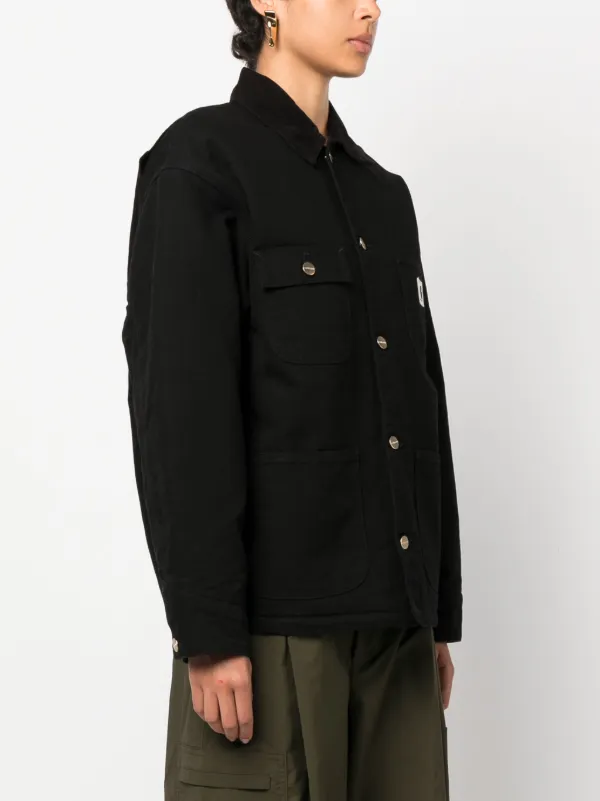 Carhartt WIP OC Michigan Organic Cotton Jacket Black FARFETCH GR