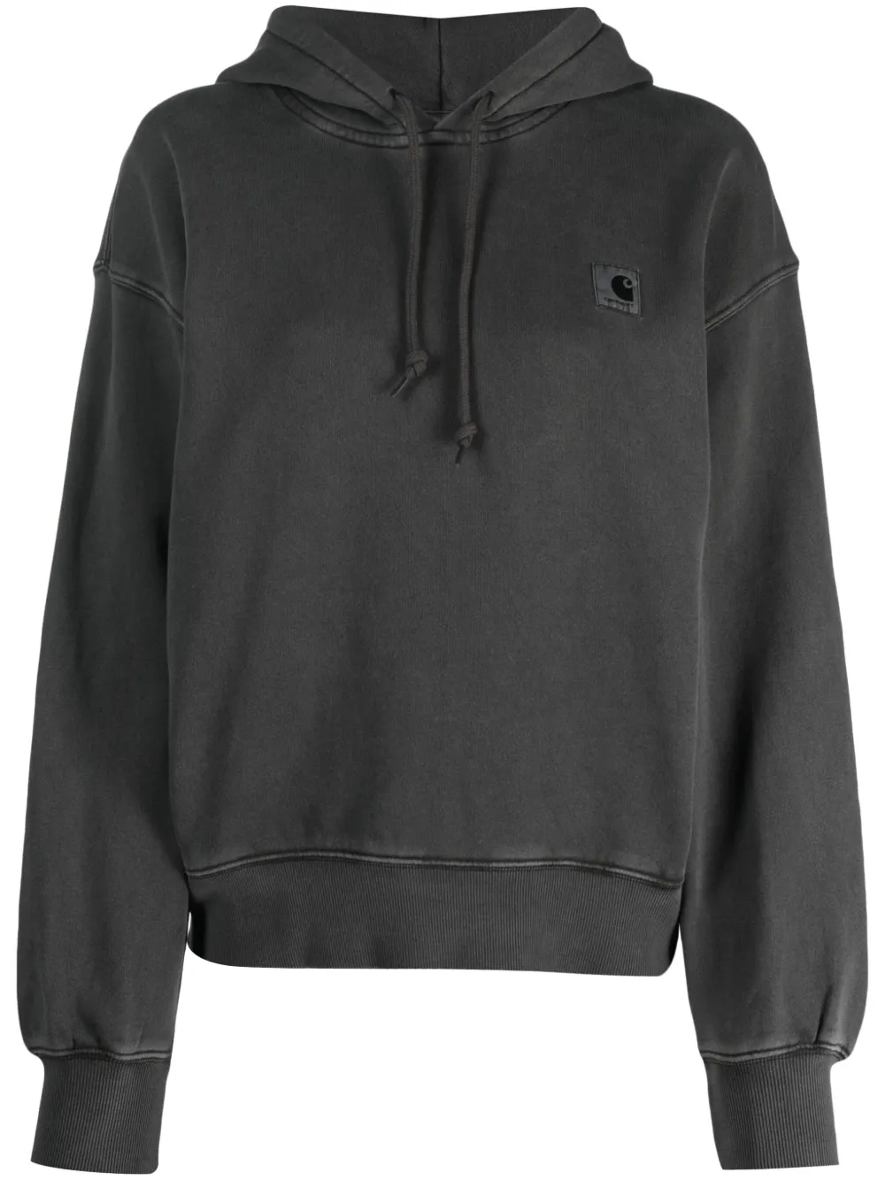 Carhartt WIP Nelson cotton hoodie | Grey | Image 1