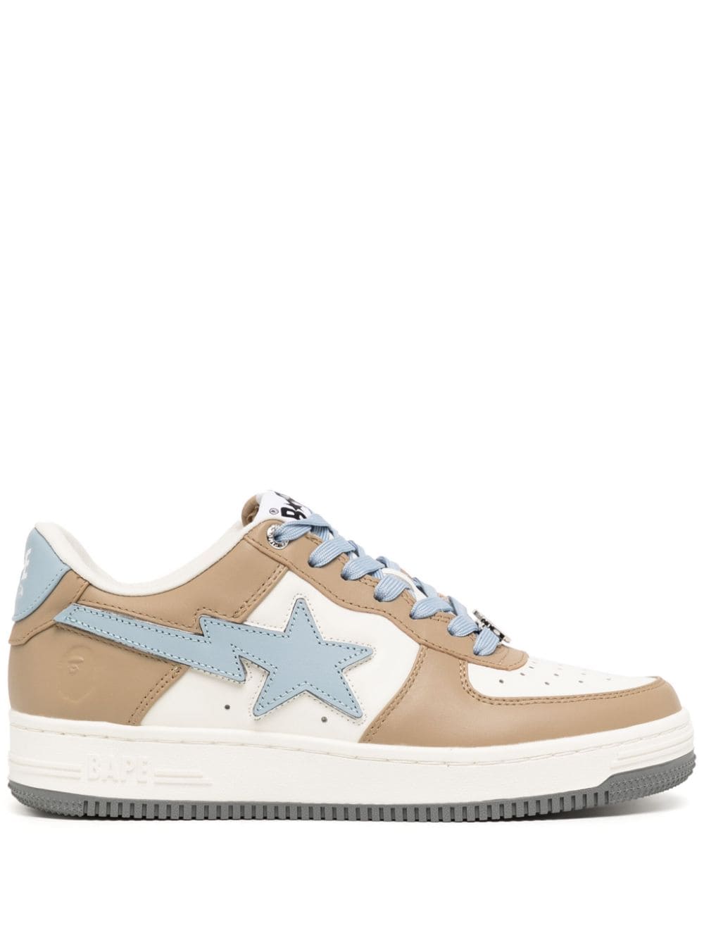 A Bathing Ape Sta #4 Low-top Sneakers In White
