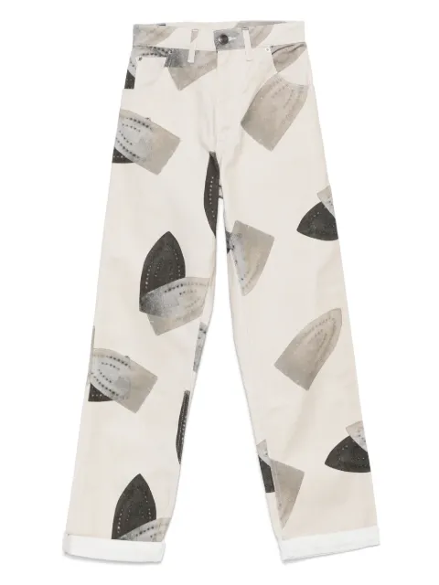 Charles Jeffrey Loverboy Art Denim jeans