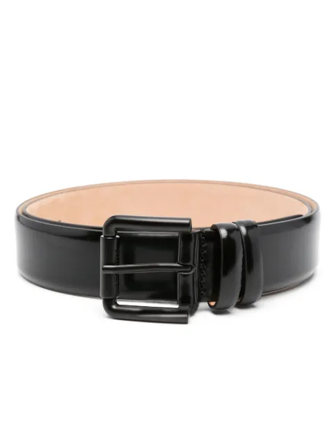 Max Mara buckled leather belt