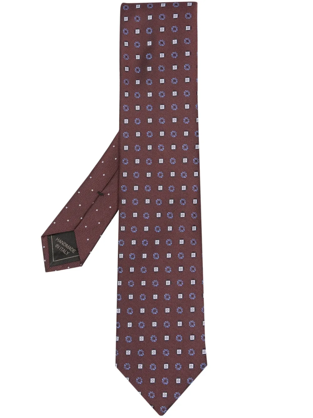 Brioni jacquard silk tie