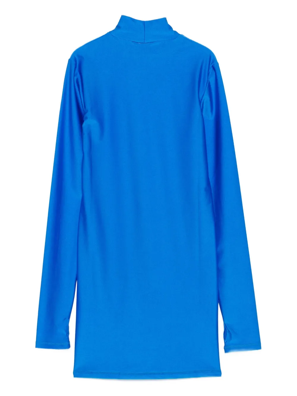 Coperni Mini-jurk met hoge hals - Blauw
