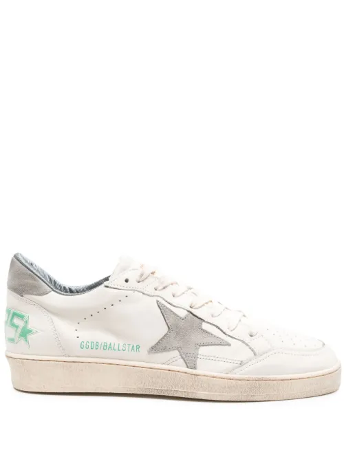 Baskets Ballstar à patch étoile - Golden Goose - Modalova