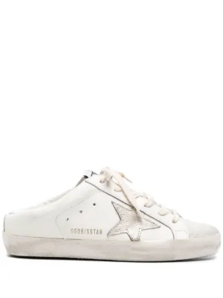 Golden Goose Super-Star Sabot Sneakers | White | FARFETCH JO