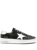 Golden Goose Stardan distressed leather sneakers - Black