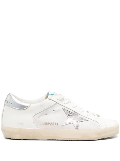 Baskets Super-star en cuir - Golden Goose - Modalova
