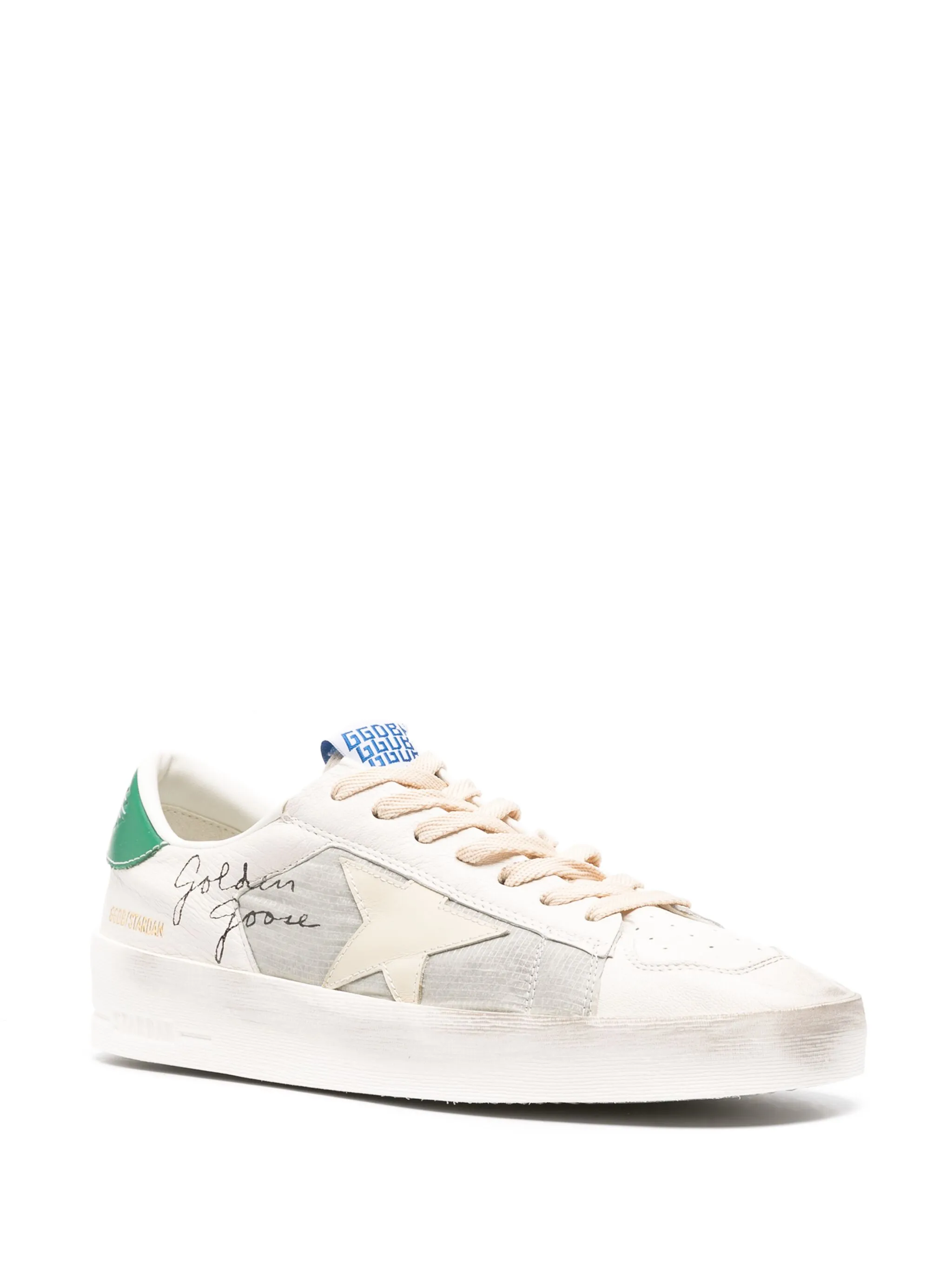 Golden Goose Tênis Stardan com aplicação de estrela