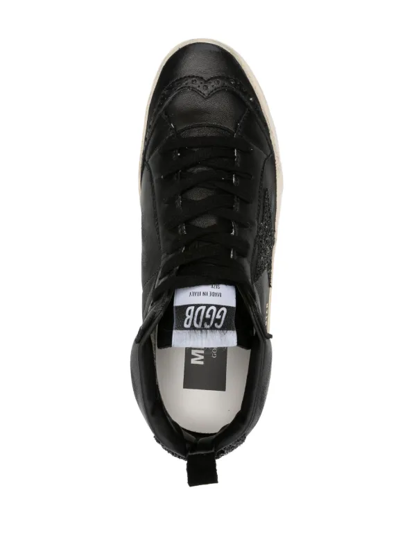 Golden Goose Mid-Star スニーカー | ブラック | FARFETCH JP