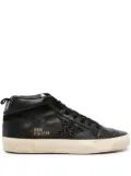 Golden Goose Mid-Star leather sneakers - Black