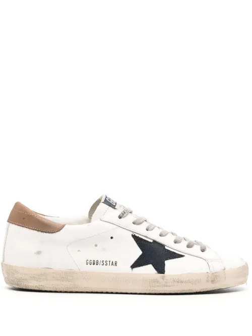 Baskets Superstar en cuir - Golden Goose - Modalova