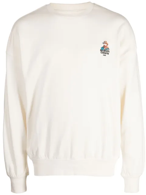 Musium Div. sudadera con logo bordado