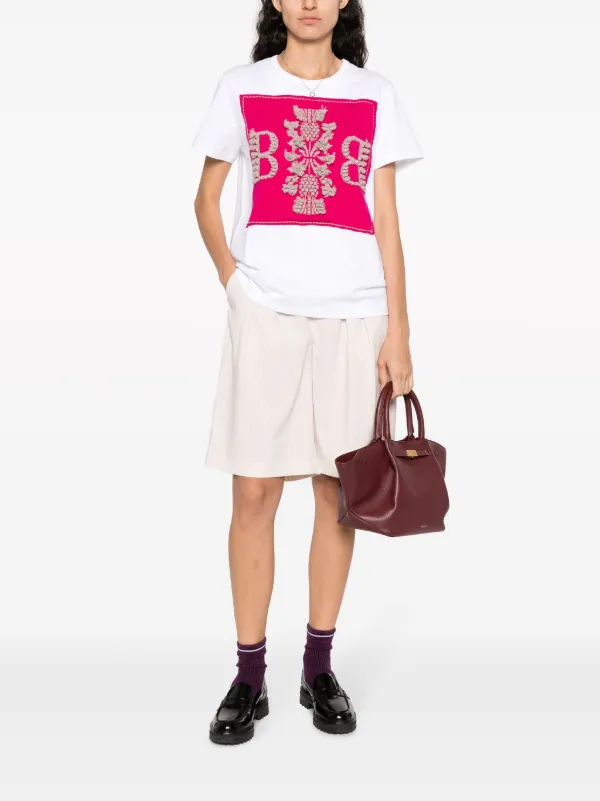 BARRIE Bロゴ Tシャツ Barrie Bロゴ Tシャツ | ホワイト | FARFETCH JP