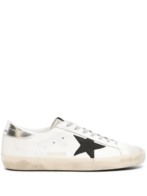 Golden Goose Tênis Superstar de couro