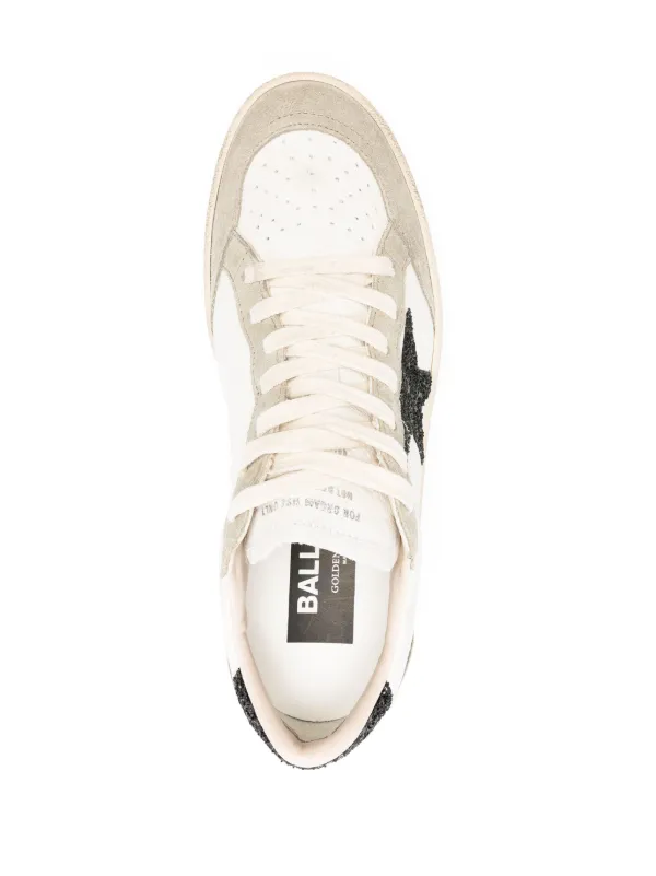 スニーカー Golden  Ballstar Sneakers In Leather Golden Goose Ball-Star Leather Sneakers | Neutrals | FARFETCH RO