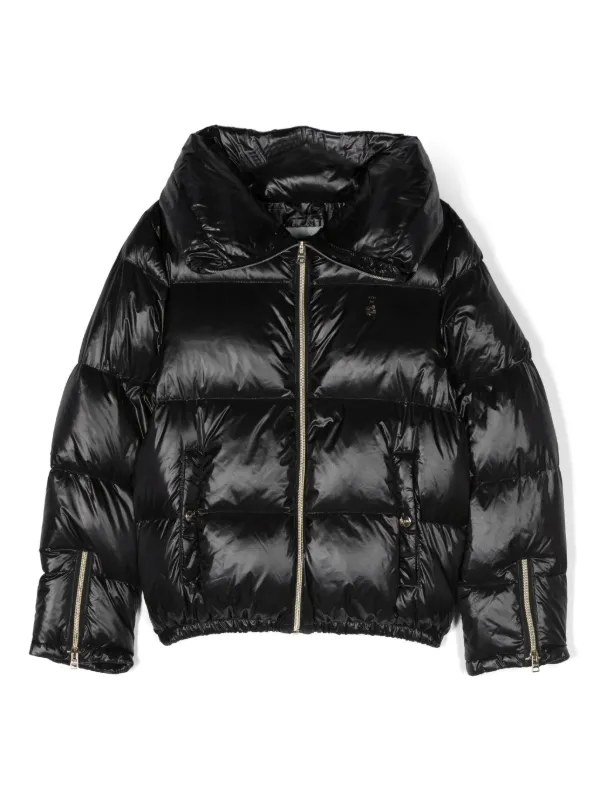 Herno Kids logo-plaque Padded Jacket - Farfetch