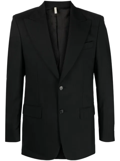 Sunflower single-breasted wool blazer
