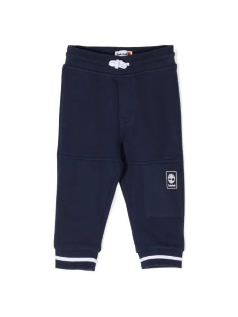 Timberland Kids logo-print cotton blend track pants 