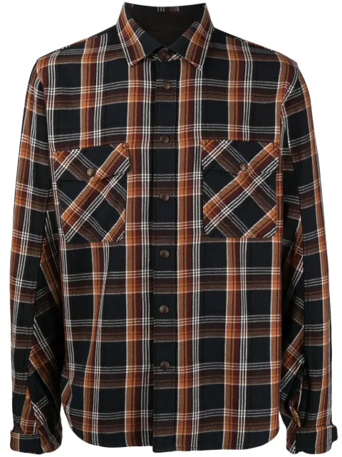 rag & bone plaid-check cotton shirt 