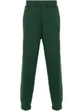 Maison Kitsuné Fox-appliqué cotton track trousers - Green