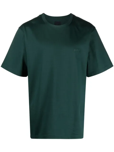 Juun.J logo-embroidered cotton T-shirt