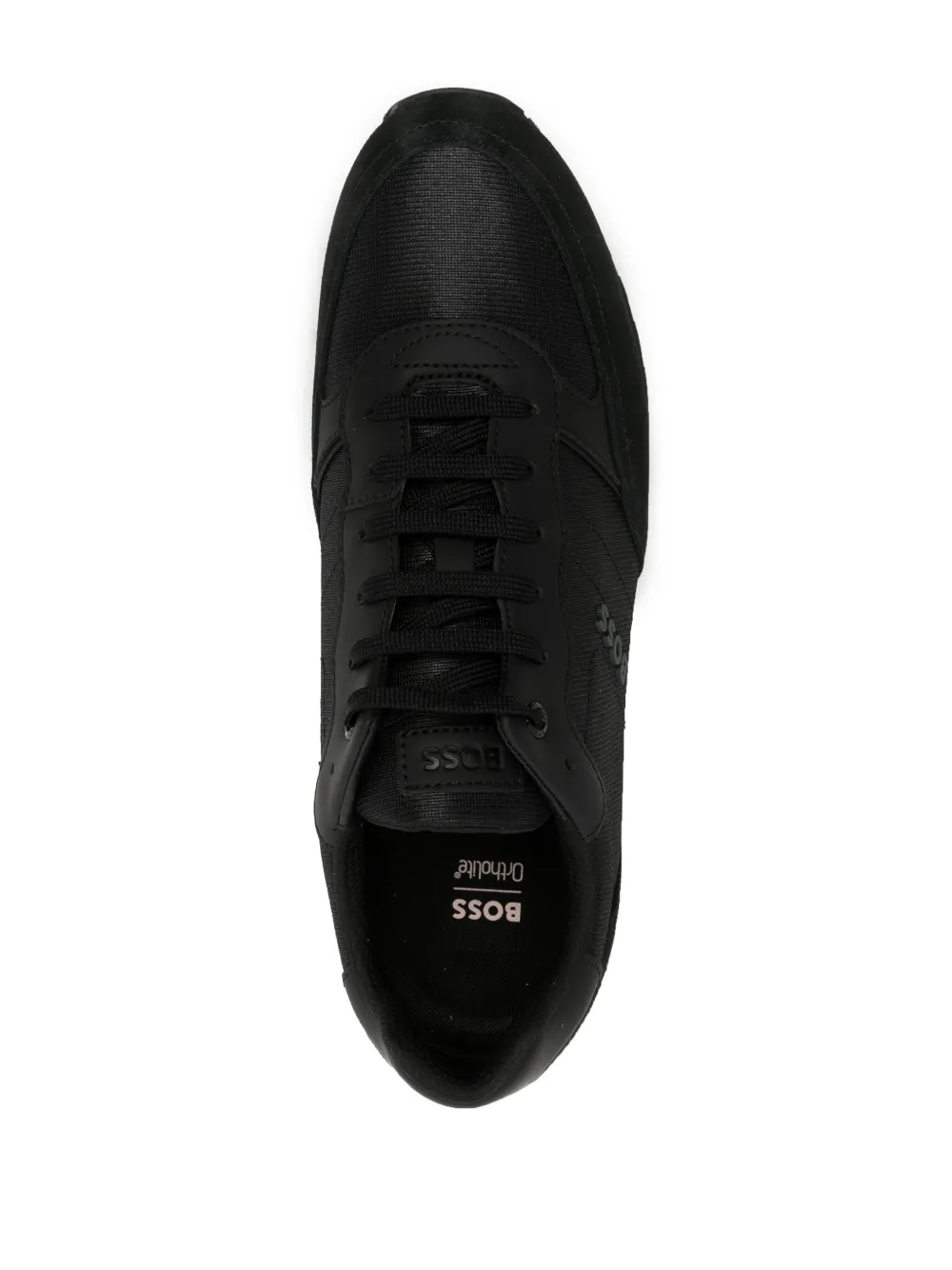 Shop Hugo Boss Parkour Low-top Sneakers In Black