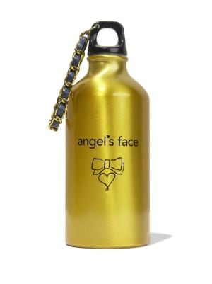 Angel's Face - Water Bottle with Holder Pearl Pink - Designer Children's Clothing