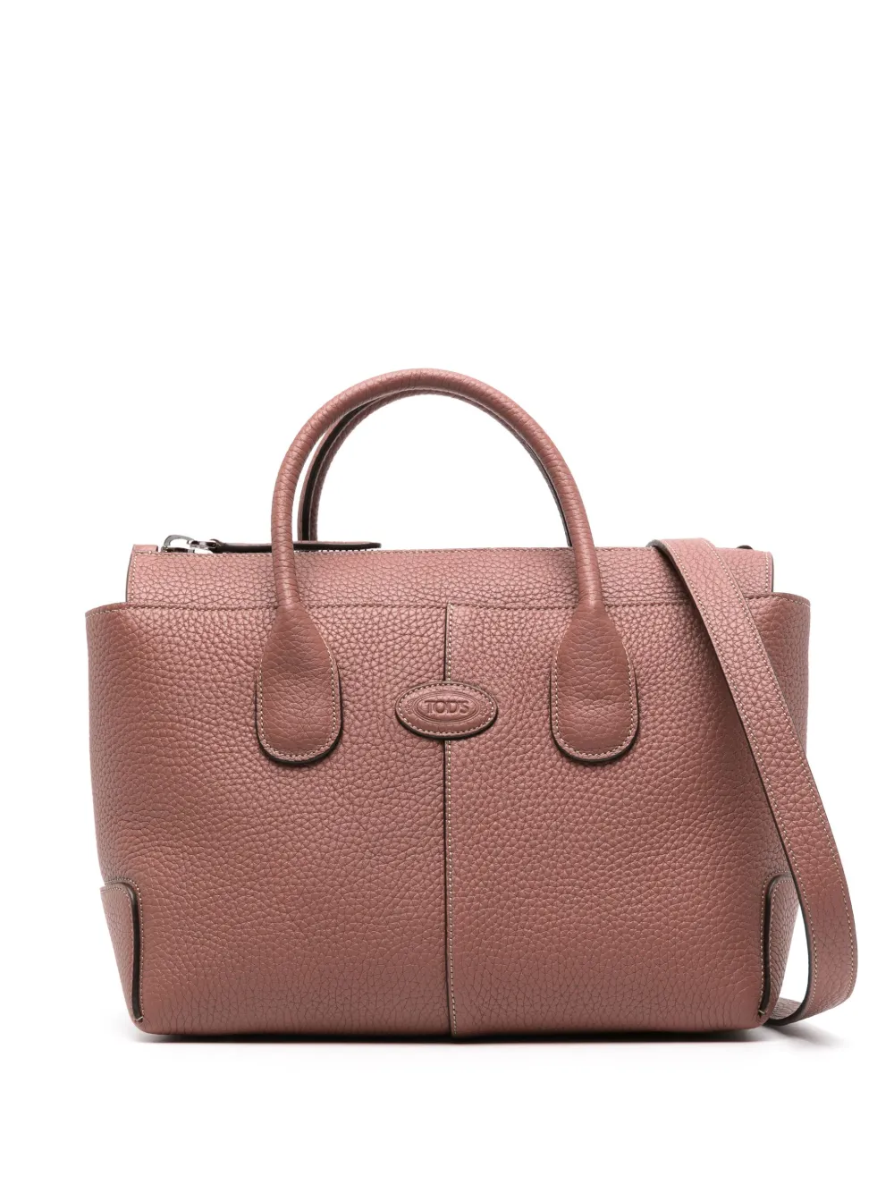 Tod's Di Small Tote Bag In Brown