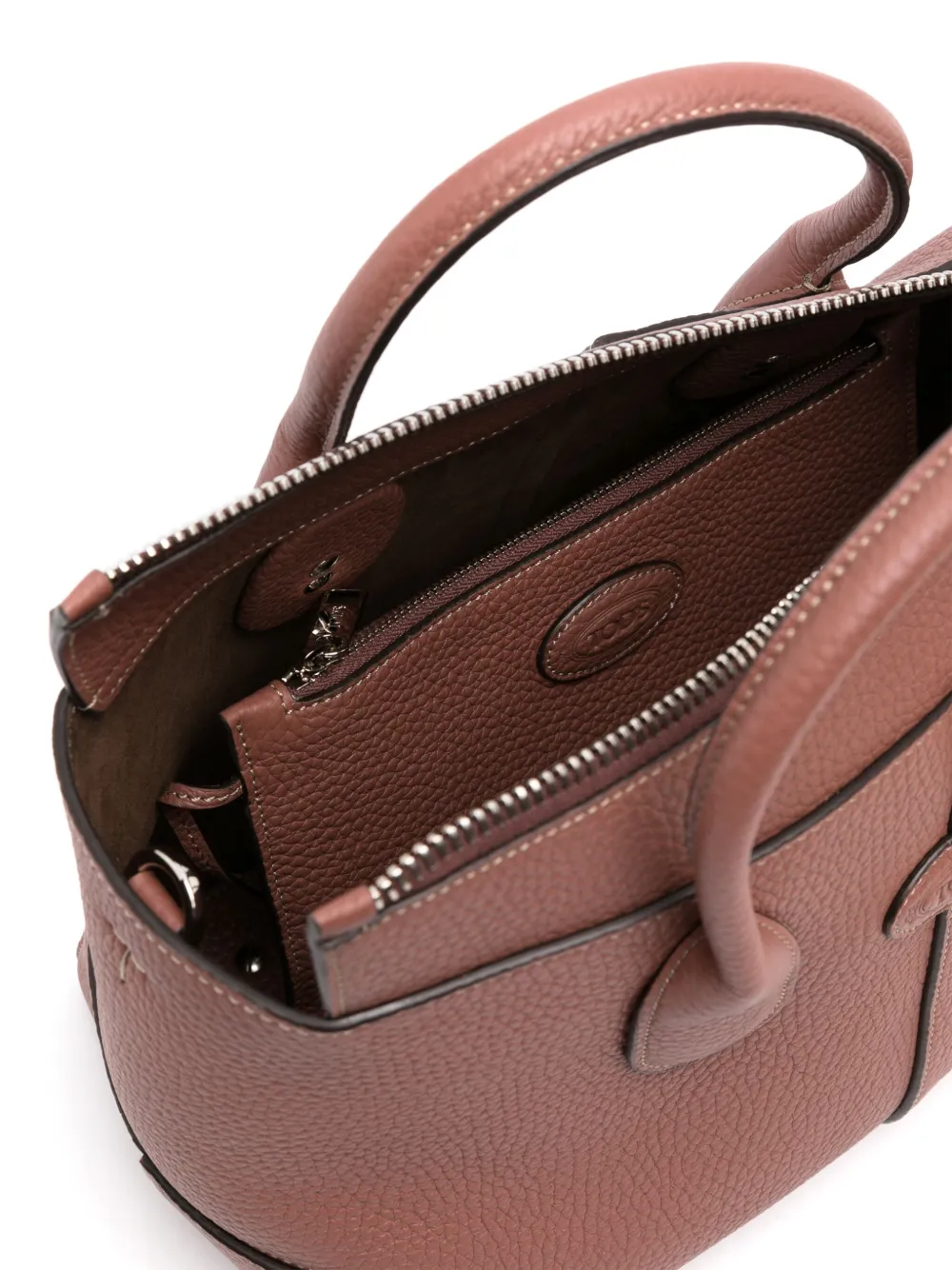 Tod's Di Small Tote Bag In Brown