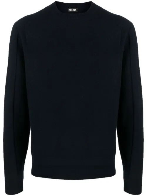 Pull en laine à effet brossé - Zegna - Modalova
