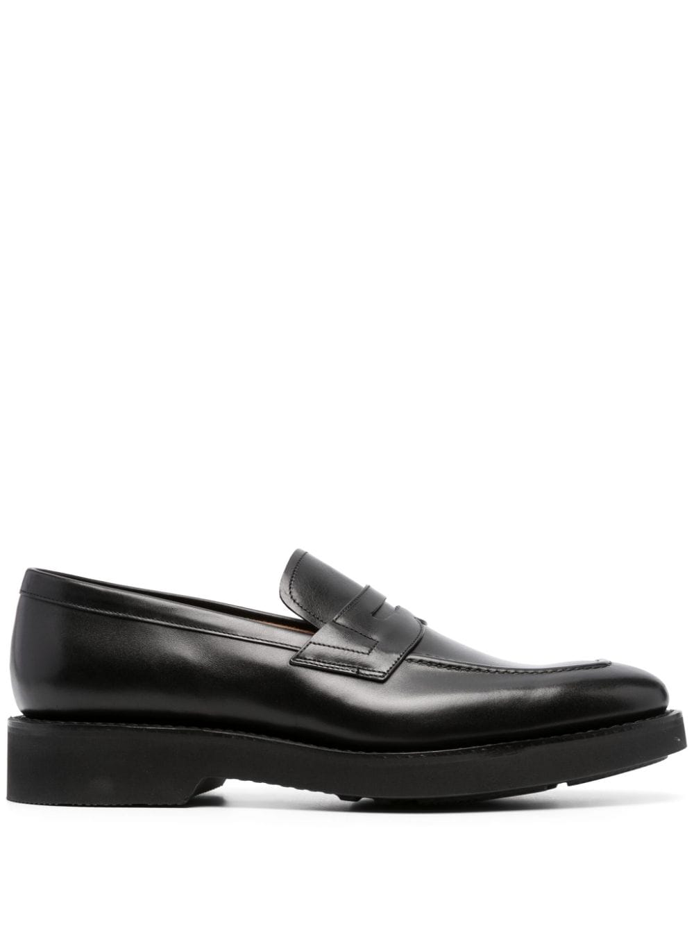 CHURCH'S PARHAM L LEATHER LOAFERS