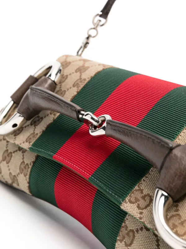 Gucci horsebit saddle bag best sale