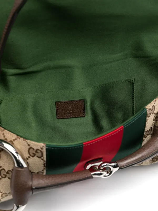 Gucci Medium Horsebit Chain Shoulder Bag Neutrals FARFETCH PH
