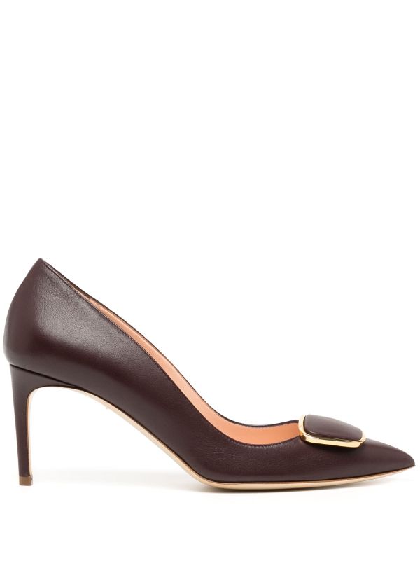 Rupert Sanderson New Nada 70mm Leather Pumps Farfetch