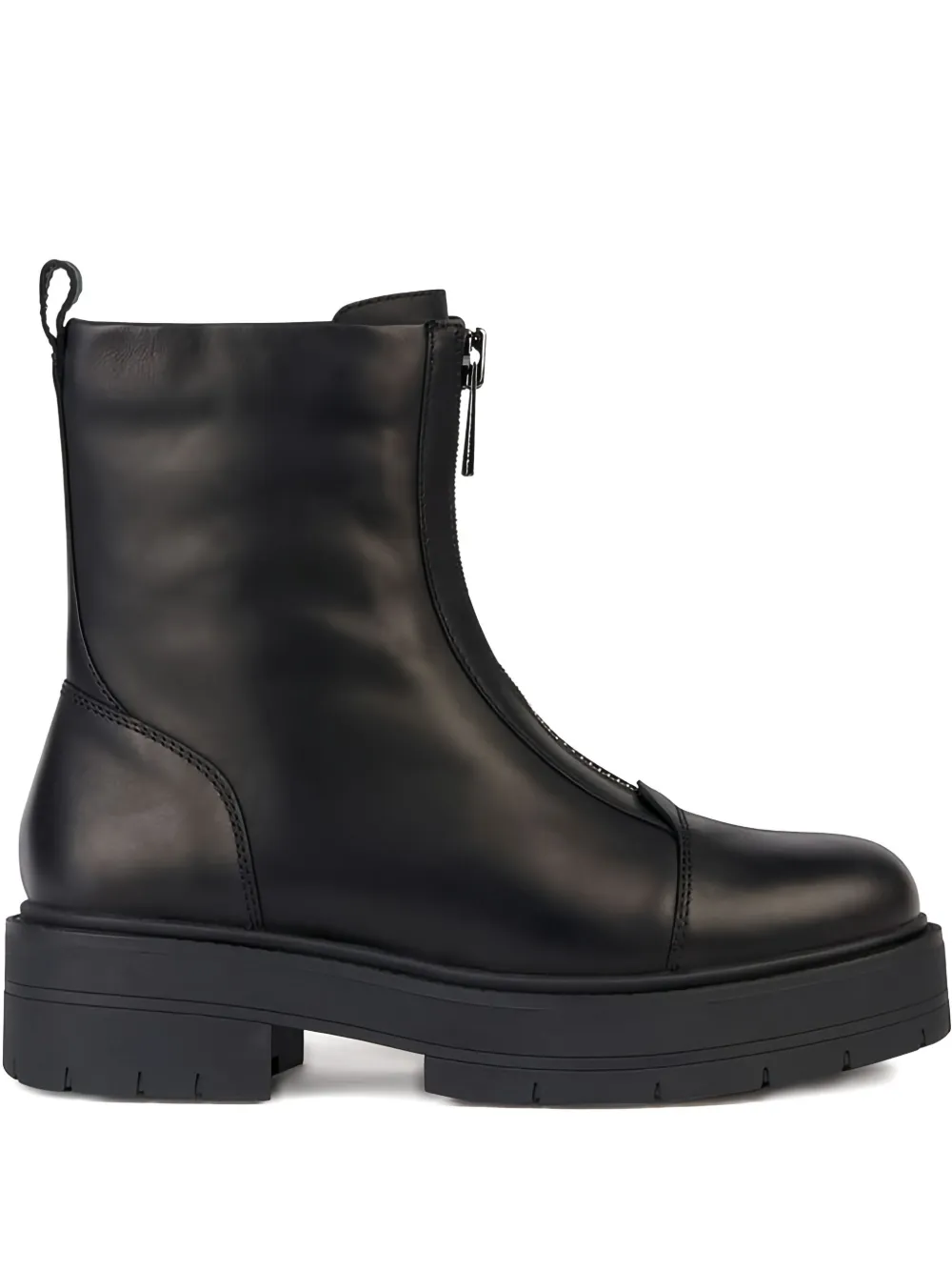 Geox Spherica leather ankle boots | Black | Image 1