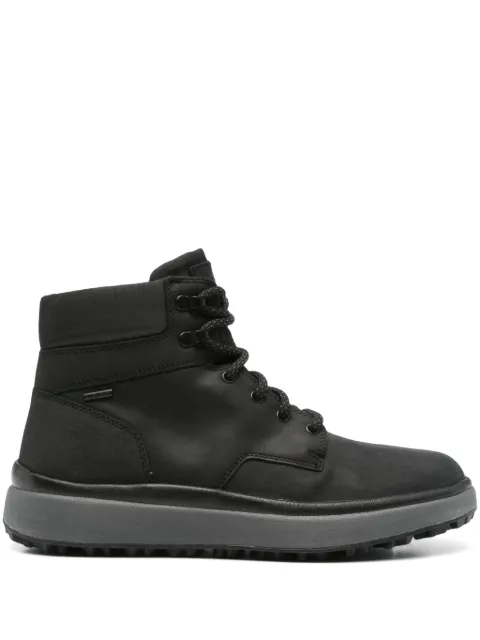 Geox leather biker boots
