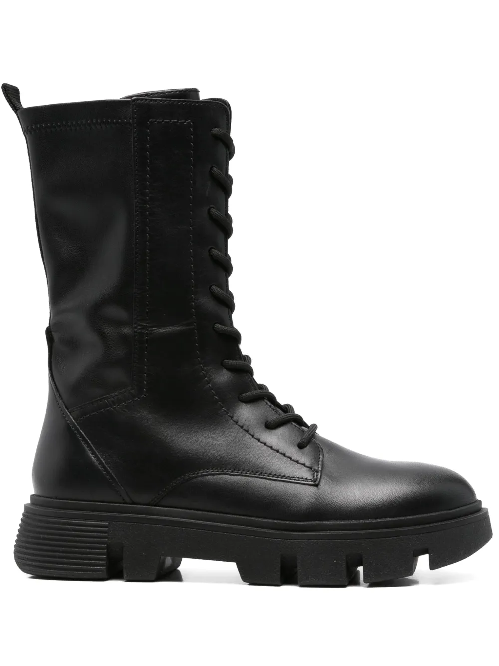 Geox 40mm Vilde combat boots Black