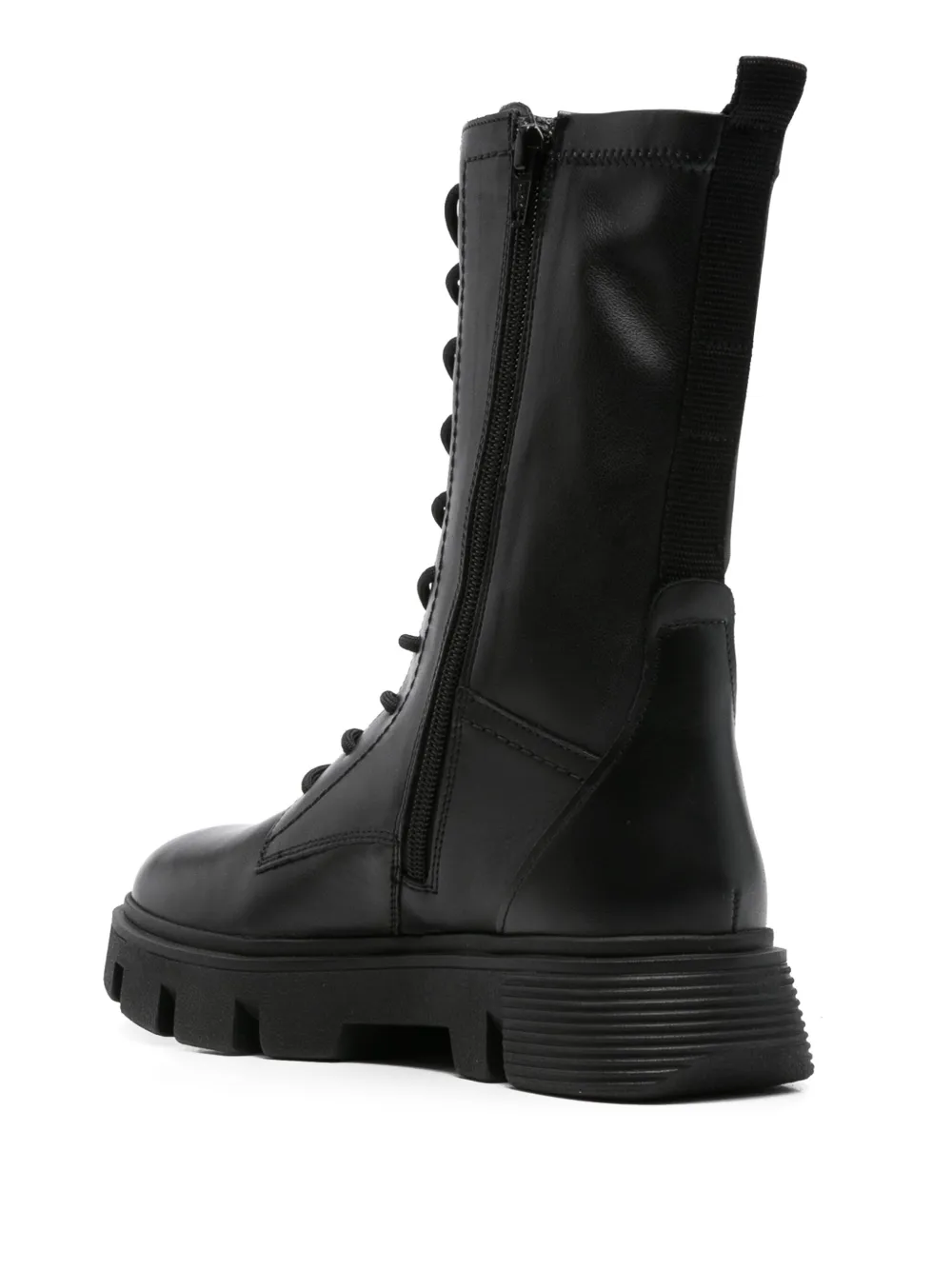 Geox 40mm Vilde combat boots Black