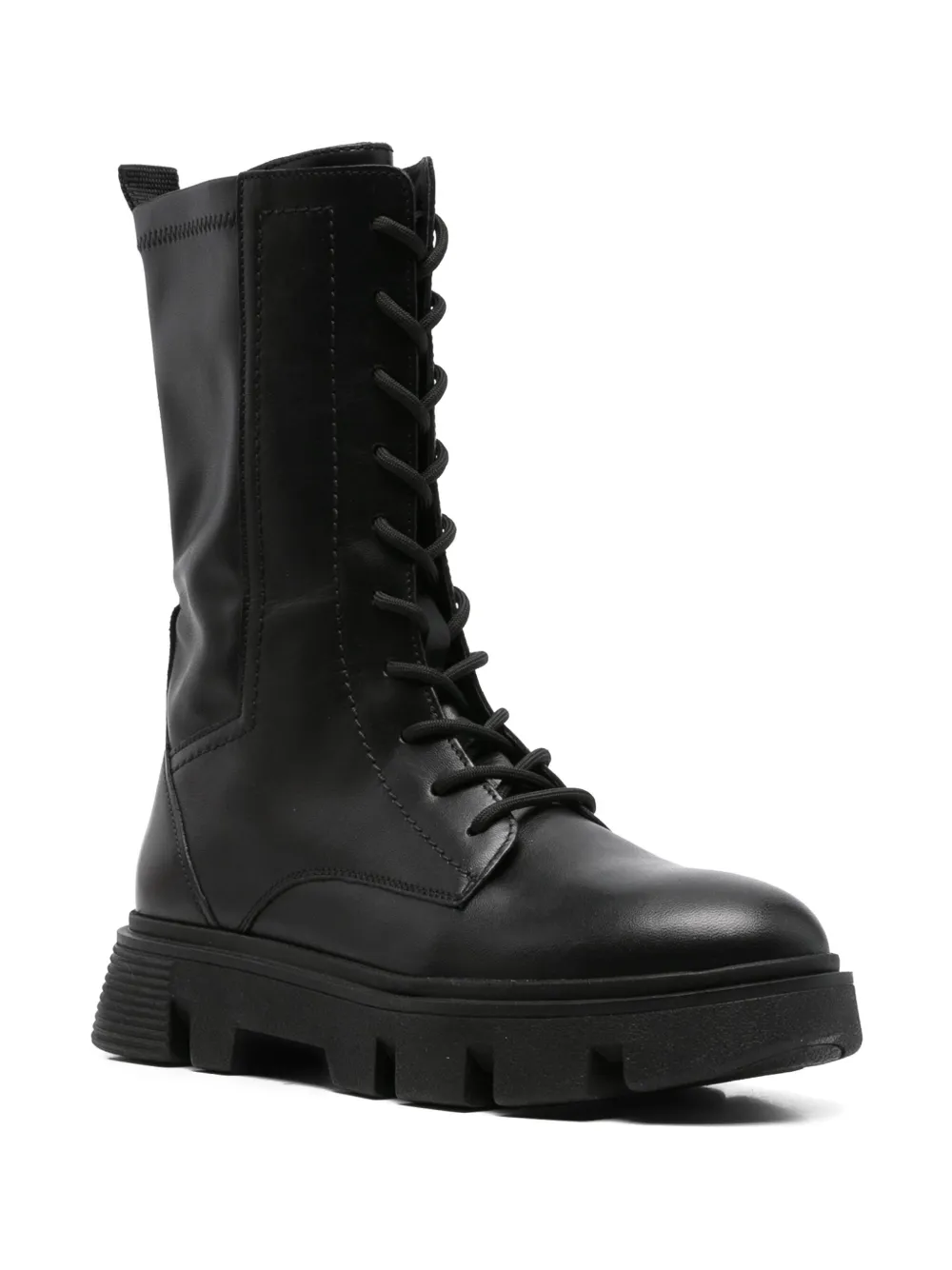 Geox 40mm Vilde combat boots Black