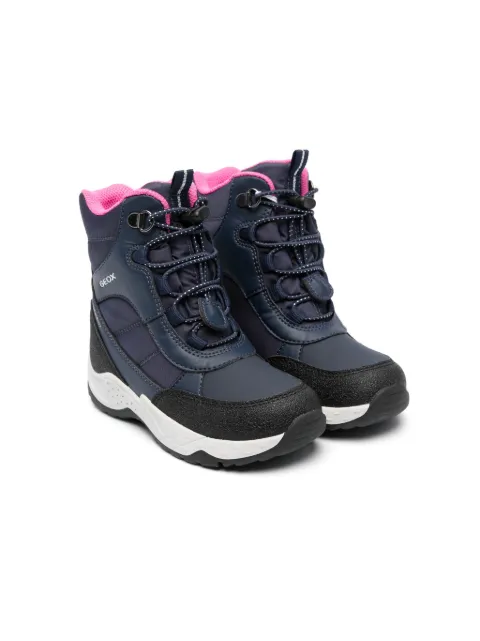 Geox Kids botines Sentiero con agujetas 