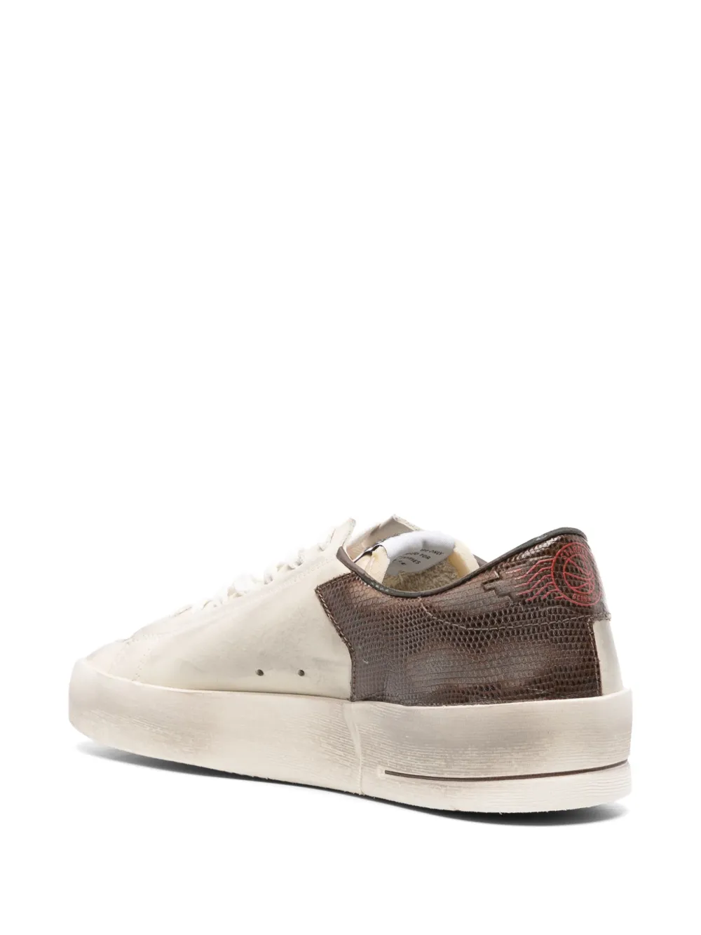 Golden Goose Stardan Mesh-trim Sneakers In Neutrals