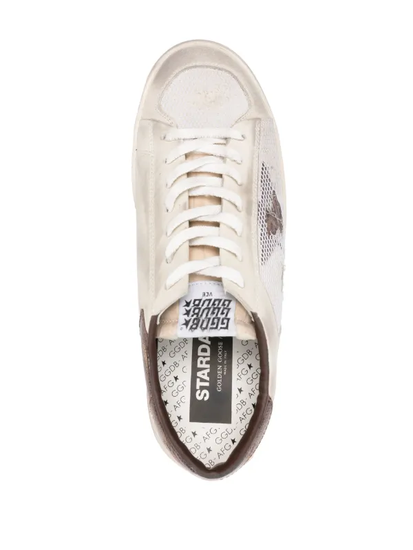 Golden Goose Stardan mesh-trim Sneakers Neutrals FARFETCH GR
