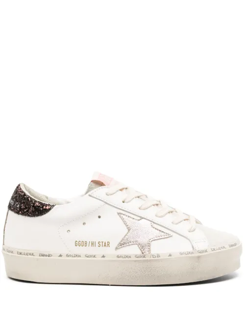 Baskets Hi Star à plateforme - Golden Goose - Modalova
