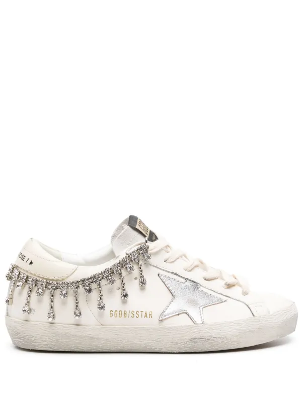 Golden goose best sale crystal sneakers