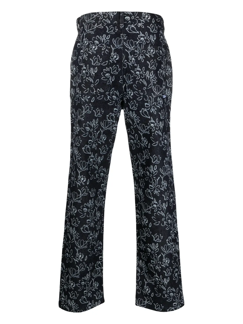 ARTE Jeans met bloemenprint - Blauw