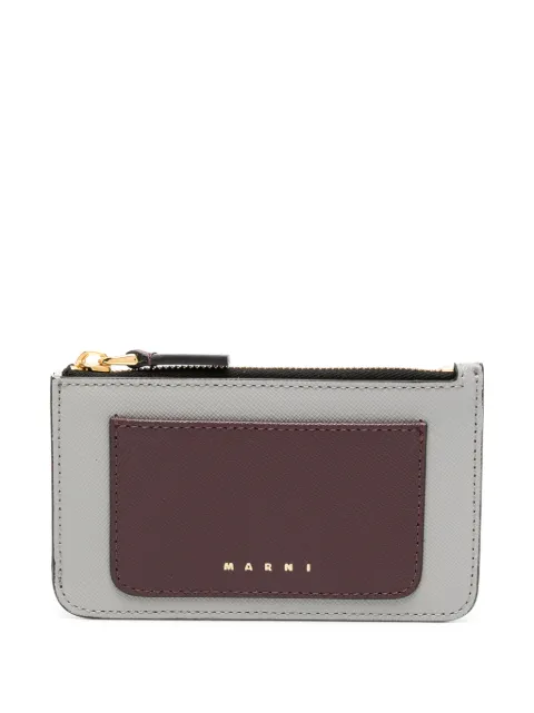 Marni cartera con logo estampado
