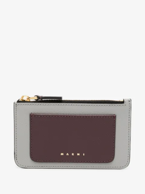 Marni cartera con logo estampado