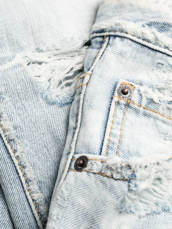 DSQUARED2 destroyed-effect Jeans | Blue | FARFETCH